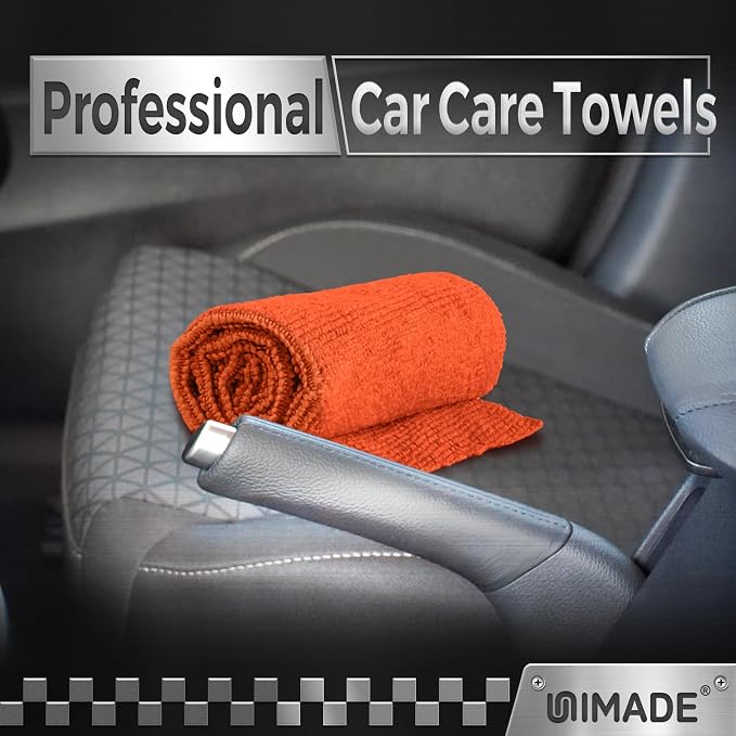 UNIMADE Microfiber Cleaning Cloth, 800PK Commercial Grade Work Rags | Microfiber Towels for Cars Cleaning Rags Bulk Detailing Cloth for Automotive Bar Mechanic Garage, 11.5"x11.5", Multicolor - Image 5