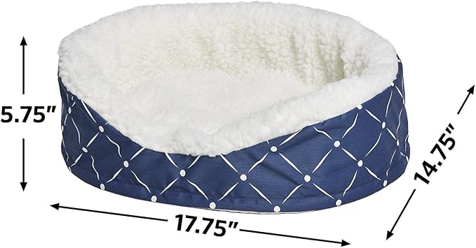 Midwest Homes for Pets CU20BLD Couture Orthopedic Cradle Pet Bed for Dogs & Cats, X-Small - Image 2