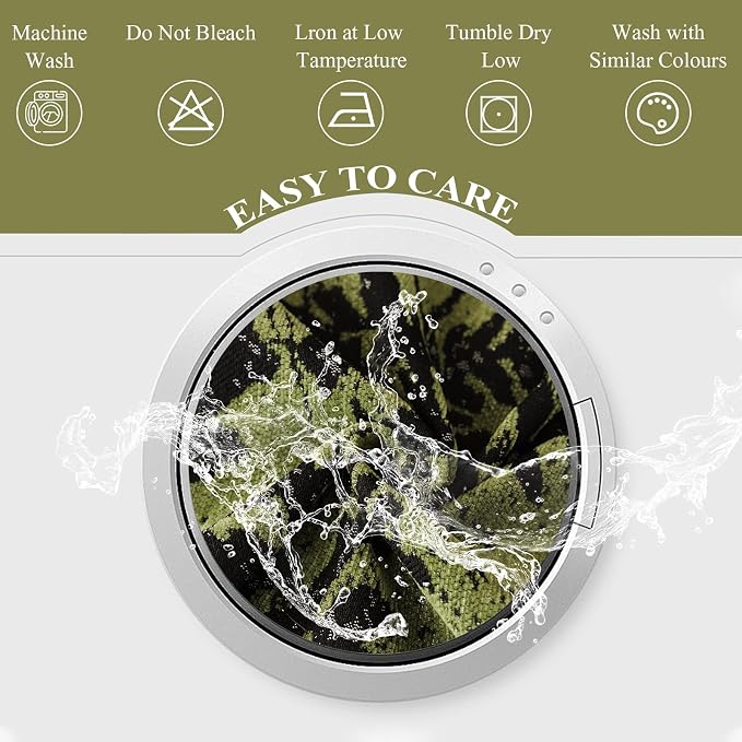 STACYPIK Vintage Green Couch Covers for Sectional, Floral Sofa Covers | Patchwork Jacquard, Chenille, Pet Friendly Sofa Protector Blanket for 3 Cushion Couch Farmhouse Jacquard Sofa Throw-71X150IN - Image 7