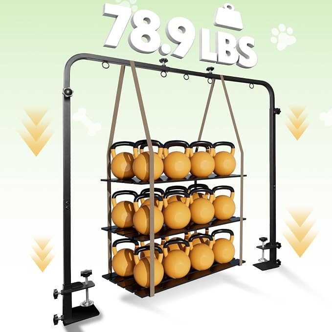 Adjustable Dog Grooming Stand for Table: 42" Height & 27"-39" Width, Includes Hammock & 2 No-Sit Nooses, Heavy-Duty Dog Grooming Arm for Bathing Nail Trimming Drying Cutting Cats & Dogs at Home - Image 6