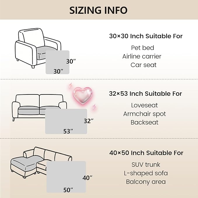 gogobunny 3X Stronger Waterproof Pet Blanket, Scratch Proof Furniture Protector for Dogs Cats, Reversible Cover 40x50 Inch, Dark Blue - Image 2