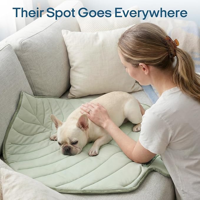 Dog Cooling Mat Washable Pet Cooling Mat, Self Cooling Mat for Dogs Large | 47" x 45", Thick Portable Foldable Cooling Pad for Indoor Outdoor, Crate, Travel, Camping and Beach - Image 6