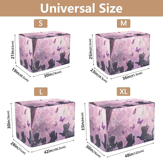 Dog Crate Cover Kennel Cover for Dog Cages Breathable for Wire Cage Indoor Outdoor Cat1 - Image 3