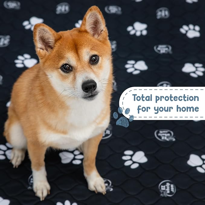 EZwhelp Reusable Dog Pee Pads, Washable Waterproof Mats for Dog Potty Training or Whelping Pads, 48x60 Inch, 2 Pack - Image 5