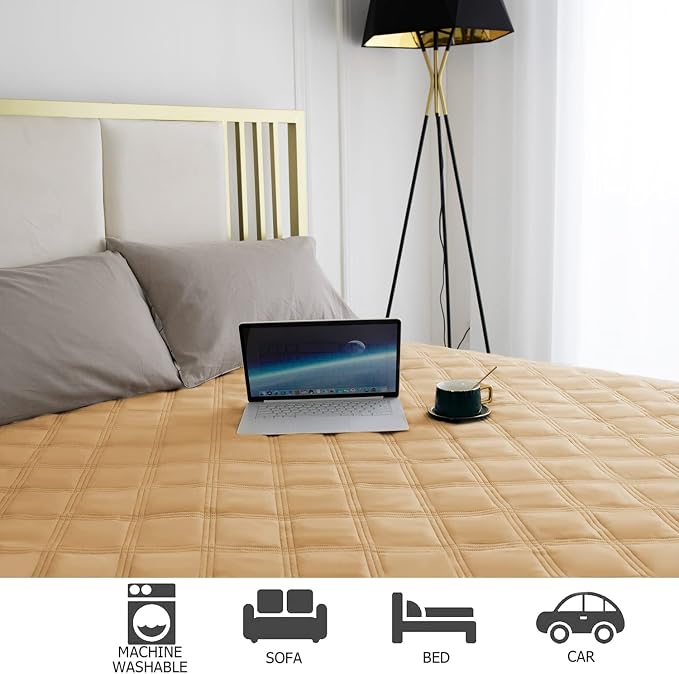 Ameritex Waterproof Dog Bed Cover Pet Blanket with Anti-Slip Back for Furniture Bed Couch Sofa - Image 7