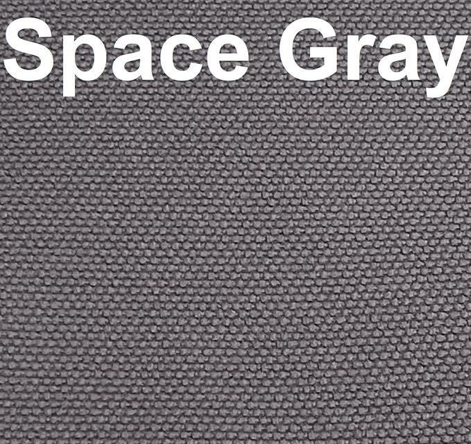 Dogbed4less Memory Foam Platform Dog Bed, Crate Mattress for Orthopedic Joint Relief with Waterproof Removable Cover Medium 35X22X3 Space Gray - Image 9