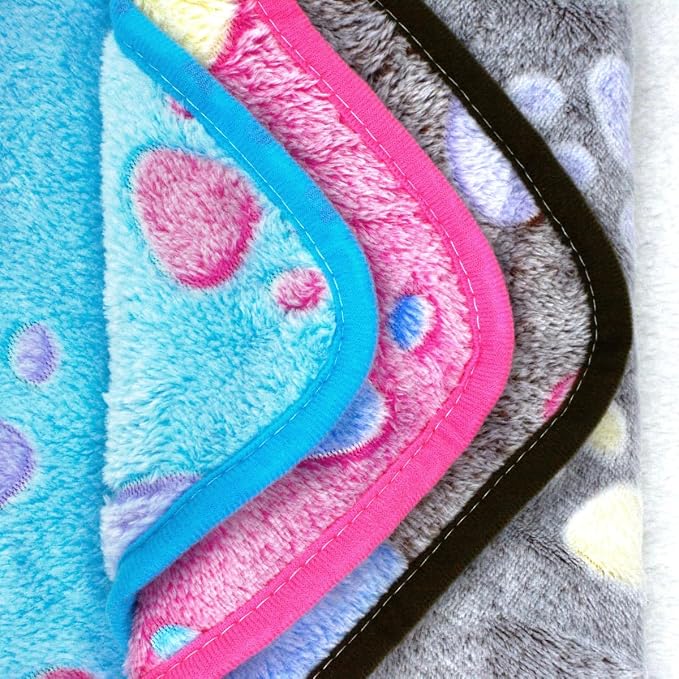 Dog Blankets for Medium Large Dogs Washable, 3 Pack Pet Blanket Washable 41" x 31", Fuzzy Soft Puppy Throw Cover for Kennel Crate Bed - Image 7