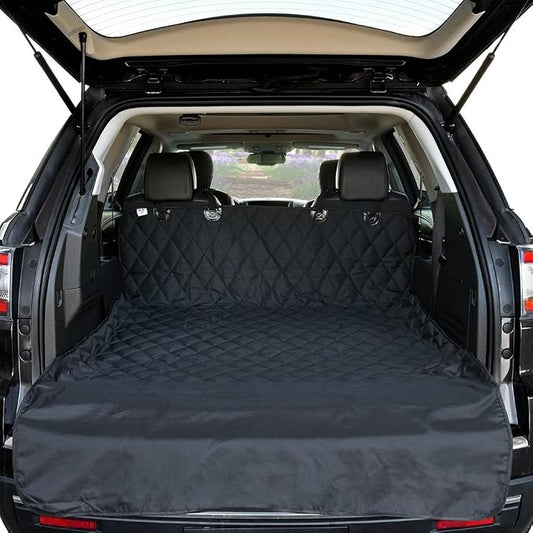 HCMAX Luxury Dog Vehicle Cargo Liner Cover Pet Seat Cover Bed Floor Mat Nonslip Waterproof Universal for Car SUV Truck Jeeps Vans Black - XL by Unknown