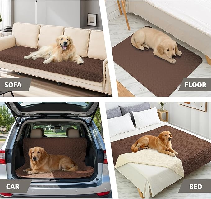 Ameritex Pet Bed Cover Dog Bed Blanket for Sofa and Furniture Waterproof New Pattern Design - Image 3