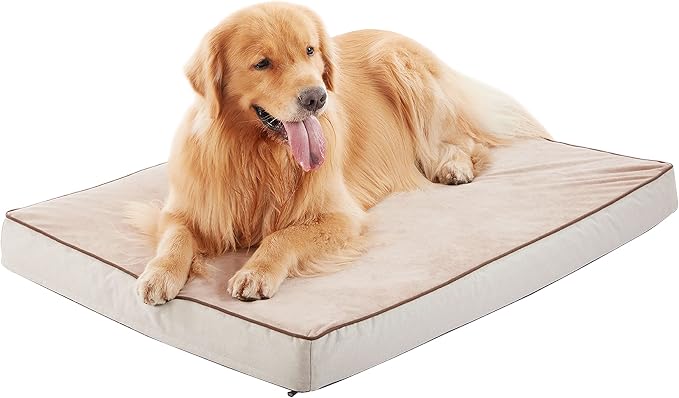Orthopedic Memory Foam Dog Bed, Cooling Dog Beds for Medium/Large Dogs -Waterproof Pet Bed for Crate with Removable Washable Cover, XL(41inch,90Lbs) - Image 2