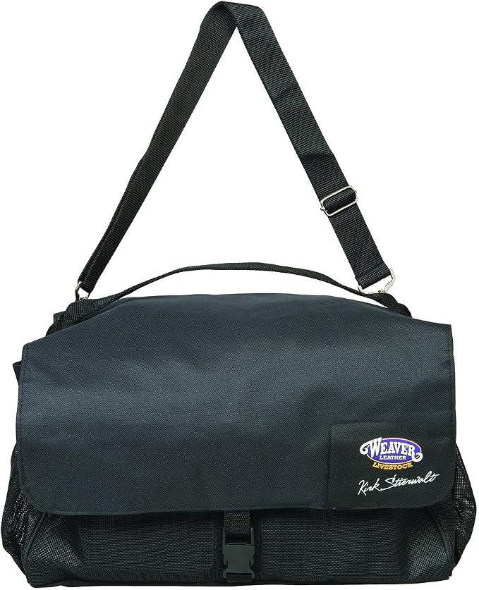 Weaver Leather Livestock Kirk Stierwalt Nylon Clipper Bag, Black by WeaverLeather