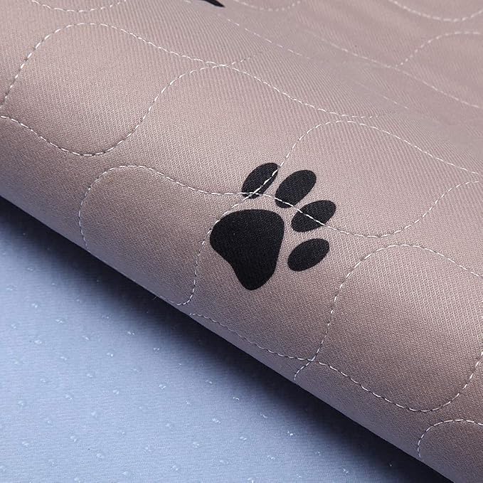 SincoPet Washable Dog Pee Pads with Puppy Grooming Gloves,Puppy Pads,Reusable Pet Training Pads,Large ,Waterproof Pet Pads for Dog Bed Mat,Super Absorbing Whelping Pads,24x36 Inch (Pack of 4) - Image 3