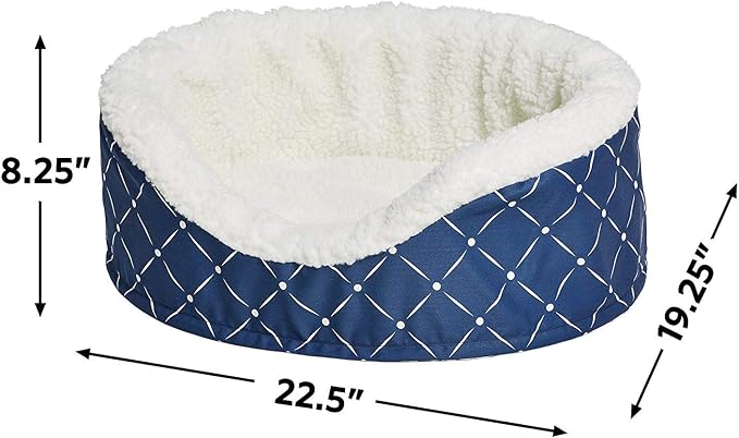 MidWest Homes for Pets CU25BLD Couture Orthopedic Cradle Pet Bed for Dogs & Cats, Small - Image 2