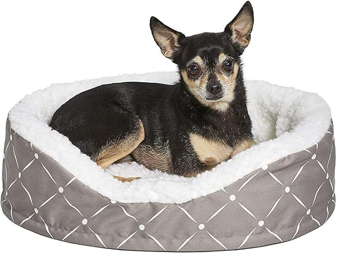MidWest Homes for Pets CU20MRD Couture Orthopedic Cradle Pet Bed for Dogs & Cats, X-Small - Image 2