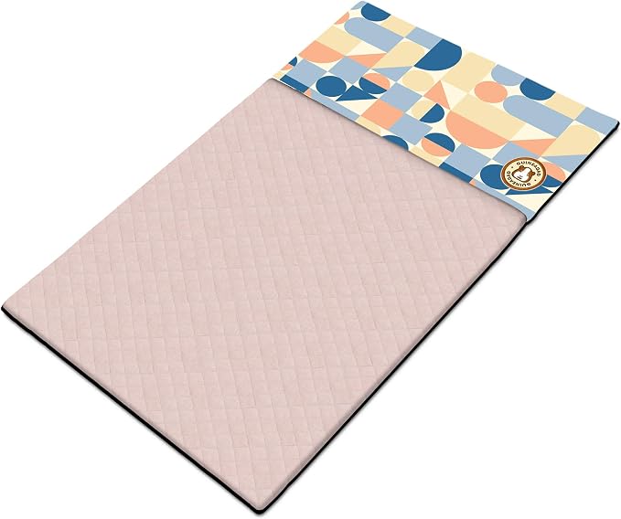 GuineaDad Premium Liner – Fleece Guinea Pig Cage Liner – Ultra-Plush Reusable Fleece Bedding with Waterproof Bottom – Extra Absorbent Liner for 2x4 C&C Cage (Cotton Candy) by GuineaDad