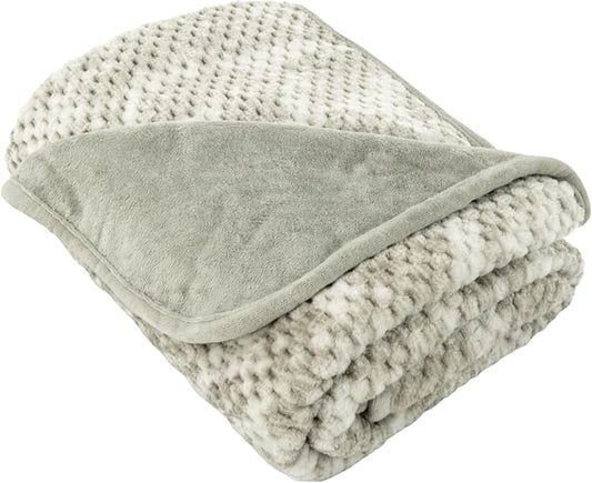 Waterproof Dog Blanket for Cats & Dogs, Washable Couch Cover, Reversible Furniture Protector Blanket, Large Soft Sherpa Fleece, Couch Protector, Pet Throw Blankets, 60" x 70" by ArleeHomeFashions