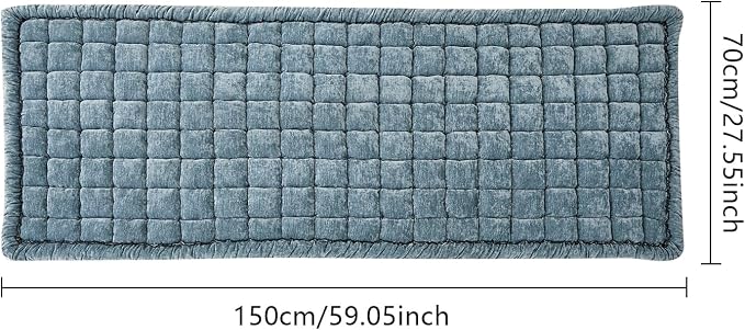 Chenille Couch Cover for Dogs, Quilted Non-Slip Sofa Protector Pad | Soft chenille fabric, PP cotton filling, anti-slip backing, machine washable, for dogs, cats, loveseats and sectional sofas - Image 4