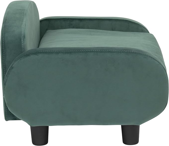 Paws & Purrs Cat Sofa Bed, Pet Couch for Indoor Cats Elevated Cat Beds with Removable Washable Mattress Cover for Kitten, Puppy or Small Animal- 31.5" Wide, Teal - Image 7