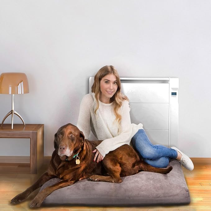 Pet Support Systems Orthopedic Dog Bed - Gel Memory Foam Pet Bed, Luxury Washable Dog Bed for Sleeping and Support (Removable Cover, X-Large Gray Dog Bed) - Image 8