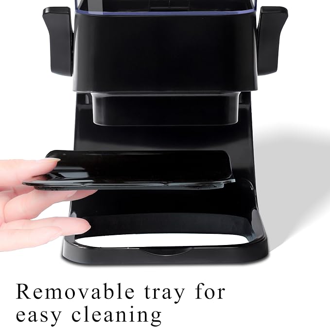 Cereal Dispenser Countertop, 5L Kitchen Organization Cereal Containers Storage, Desktop Candy Dispenser Plastic Cereal Dispenser, Snack Containers Can Hold Granola, Dry Food, Grain (Black, 3Pc) - Image 6