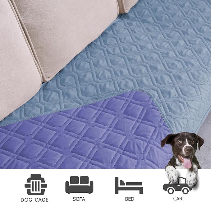 Ameritex Waterproof Dog Bed Cover Pet Blanket for Furniture Bed Couch Sofa Reversible - Image 3