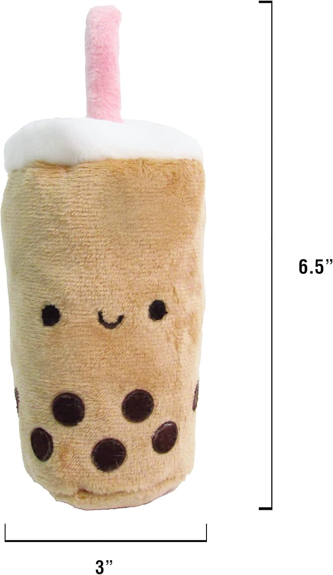 TONBO Soft Plush Small Cute and Cozy Food Dog Cat Bed, Washer and Dryer Friendly (Boba) - Image 7