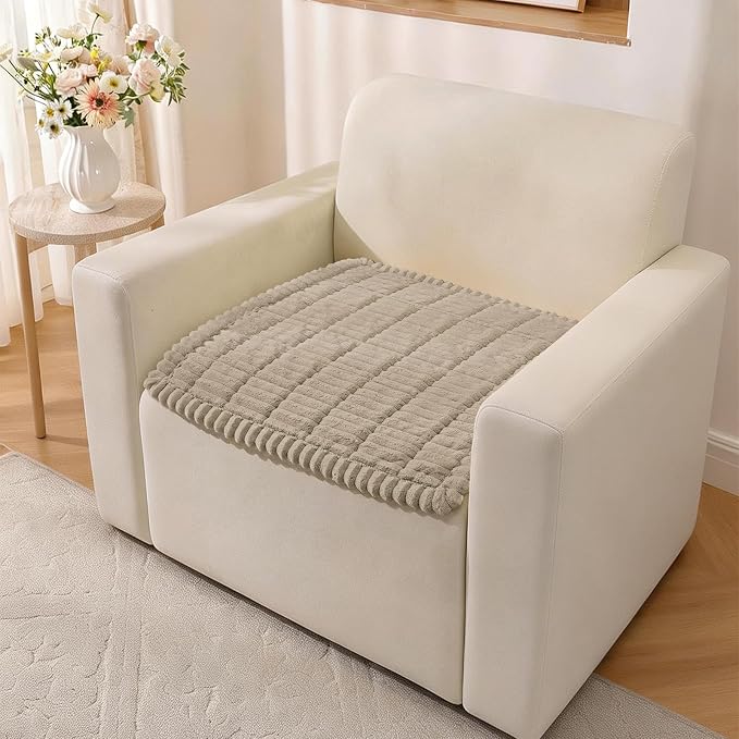 Couch Cover for Dogs,Washable Non-Slip Pet Friendly Sofa Protector | Thick Flannel Sofa Cover,Nonslip, Washable,Anti-Pilling,Pet Friendly,for Dogs & Cats,Cozy Protect Against Fur,27.6" x 27.6" by YSTELLAA