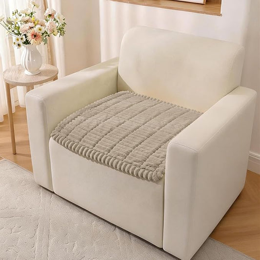 Couch Cover for Dogs,Washable Non-Slip Pet Friendly Sofa Protector | Thick Flannel Sofa Cover,Nonslip, Washable,Anti-Pilling,Pet Friendly,for Dogs & Cats,Cozy Protect Against Fur,27.6" x 27.6" by YSTELLAA
