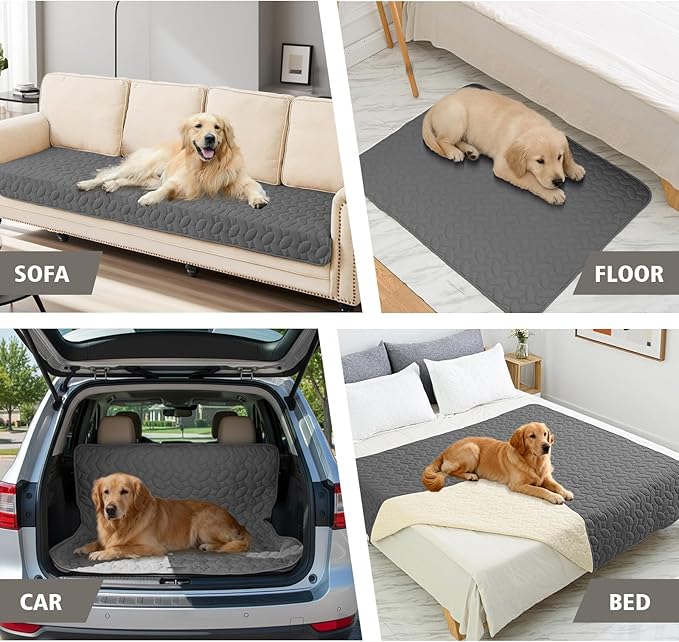 Ameritex Pet Bed Cover Dog Bed Blanket for Sofa and Furniture Waterproof New Pattern Design - Image 3