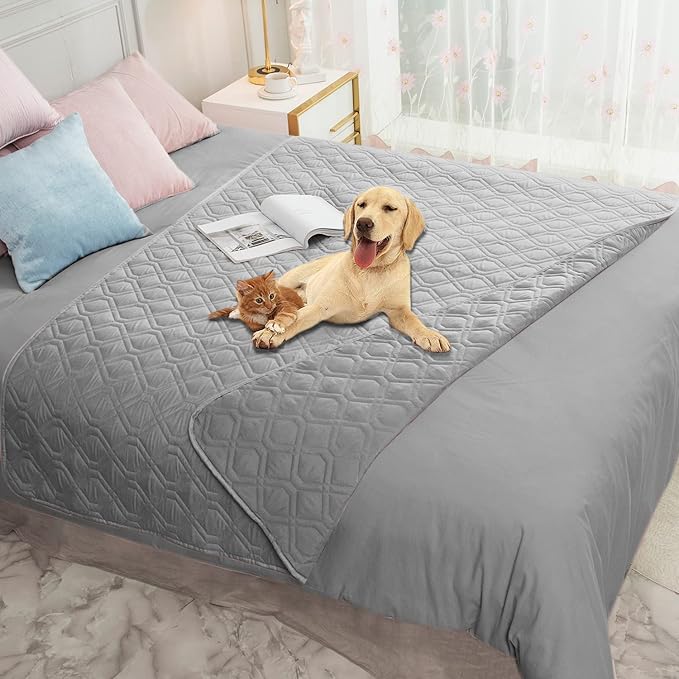 Ameritex Waterproof Blanket Reversible Dog Bed Cover Pet Blanket for Furniture Bed Couch Sofa - Image 6