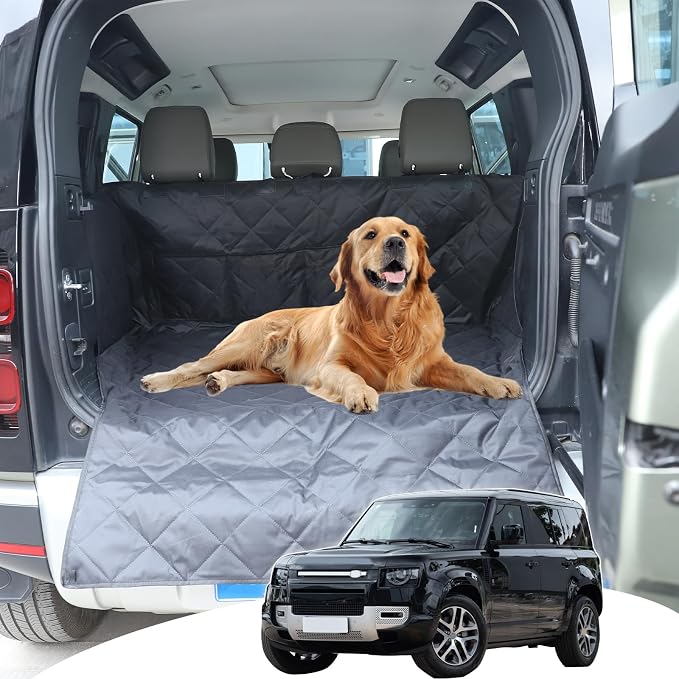 HAPPYHORSE Pet Dog Trunk Cargo Liner Compatible with Land Rover Defender 110 2020-2024 Cargo Cover Waterproof and Non-Slip Dog seat Cover Cargo Liner Area Protector Cover (Style A) by HAPPYHORSE
