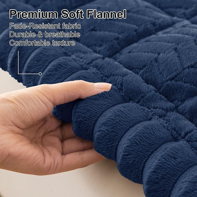 Smiry Couch Cover for Dogs, Non Slip Fuzzy Pet Sofa Covers Washable | Sofa Slipcovers for 3 Cushion Couch, Soft Thick Furniture Protector for Cats Dogs, Against Fur, Dirt, Scratch (27.6"x70.9") - Image 5