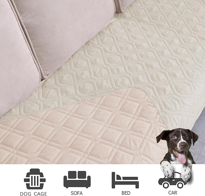Ameritex Waterproof Dog Bed Cover Pet Blanket for Furniture Bed Couch Sofa Reversible - Image 4