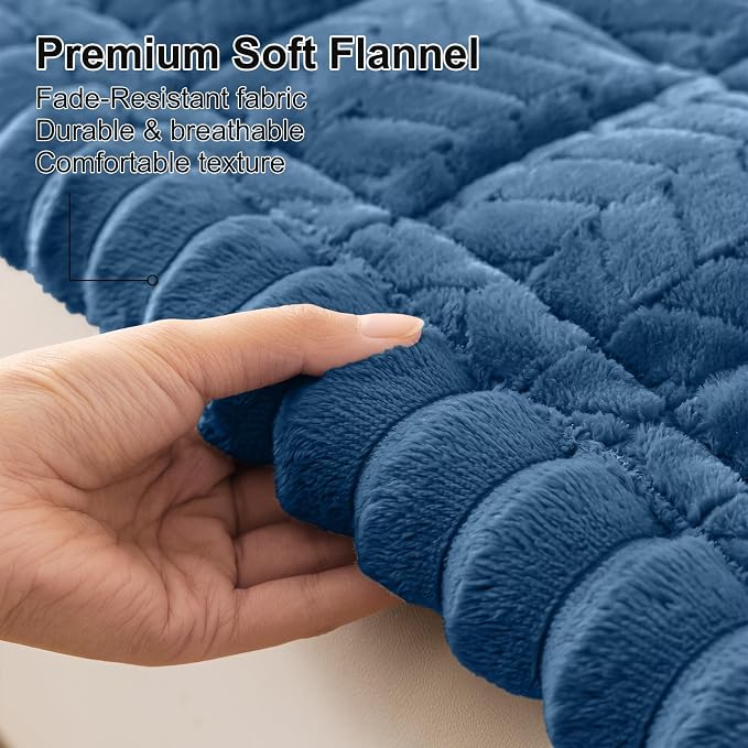 Smiry Couch Cover for Dogs, Non Slip Fuzzy Pet Sofa Covers Washable | Sofa Slipcovers for 3 Cushion Couch, Soft Thick Furniture Protector for Cats Dogs, Against Fur, Dirt, Scratch (35.4"x82.7") - Image 5