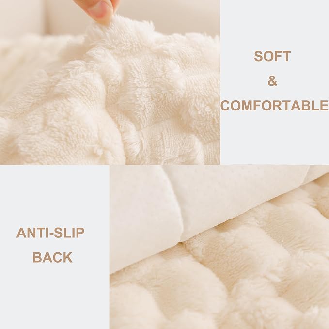 Pet Couch Cover Washable Sofa Protector Covers for Dogs Non Slip Dog Mat | Thick Flannel & Anti-Slip Backing, Protects Furniture from Pet Hair, Dirt and Messes, Fits Leather & Fabric Sofa and Loveseat - Image 3