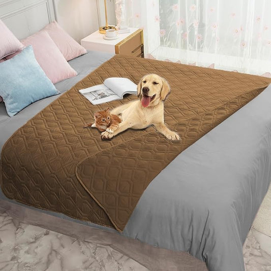 Ameritex Waterproof Dog Bed Cover Pet Blanket for Furniture Bed Couch Sofa Reversible by Ameritex
