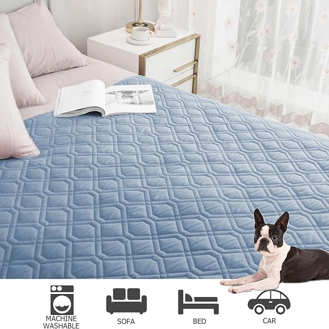 Ameritex Waterproof Dog Bed Cover Pet Blanket for Furniture Bed Couch Sofa Reversible - Image 7
