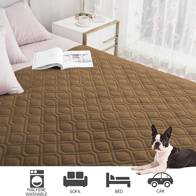 Ameritex Waterproof Dog Bed Cover Pet Blanket for Furniture Bed Couch Sofa Reversible - Image 6