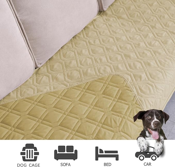 Ameritex Waterproof Dog Bed Cover Pet Blanket for Furniture Bed Couch Sofa Reversible - Image 4