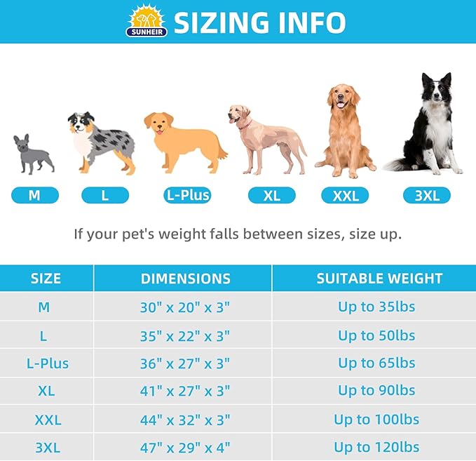 Sunheir Washable Orthopedic XL Dog Bed Extra Large Waterproof Dog Crate Bed | Removable Cover, Egg Crate Foam Support, Easy-Clean, Anti-Slip Bottom, Machine Washable Soft Pet Bed Mat for Crate, 36" Blue - Image 5
