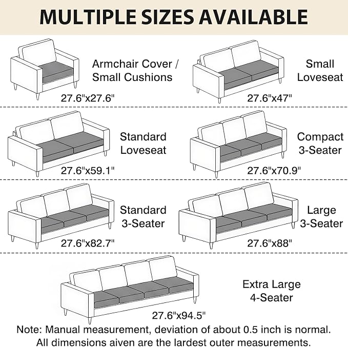 Fixwal Pet and Family Friendly Couch Covers, Washable Non-Slip Dog Mat with Waterproof Backing, Soft Plush Protector for Sofa, Car Seat, Bedside, Playpen, Camping (White, 27.6" x 82.7") - Image 7