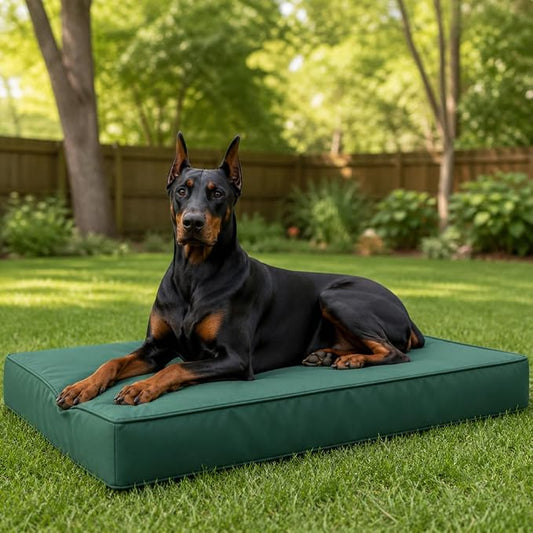 WNPETHOME Outdoor Waterproof Dog Bed Large Sized, Washable Creat Pad 42" | Outdoor & Indoor Use, For Large Sized Dog, Removable Washable Cover, Egg Crate Foam Orthopedic Dog Mat, Up to 90 lbs by WNPETHOMEPETSHOME