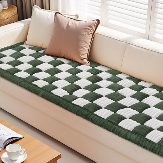 Couch Cushion Cover for dogs Sofa Cover Washable Pet Love Seat Couch Covers for Sofa Slipcovers Couch Protector Blanket for Dogs Sofa Cushion Covers for Pets Washable Pad Green 70x180cm/27.6x70.9in by ODreamyDogs