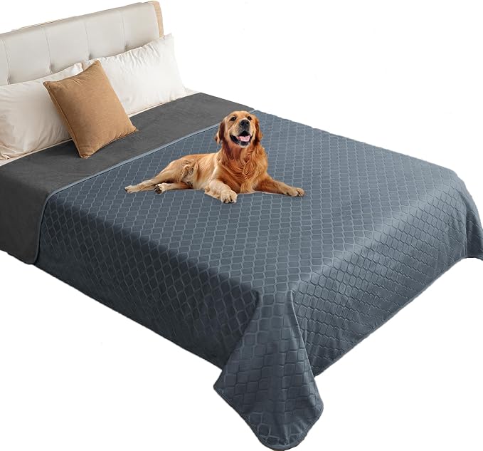 fuguitex Waterproof Dog Blanket Bed Cover Dog Crystal Velvet Moroccan Fuzzy Cozy Plush Pet Blanket Throw Blanket for Couch Sofa by fuguitexHome