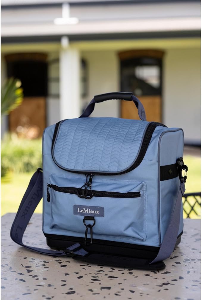 LeMieux Elite Pro Grooming Bag - Horse Grooming Bag - Strong Waterproof Denier Outer - Padded Adjustable Shoulder Strap - One Size - Image 5