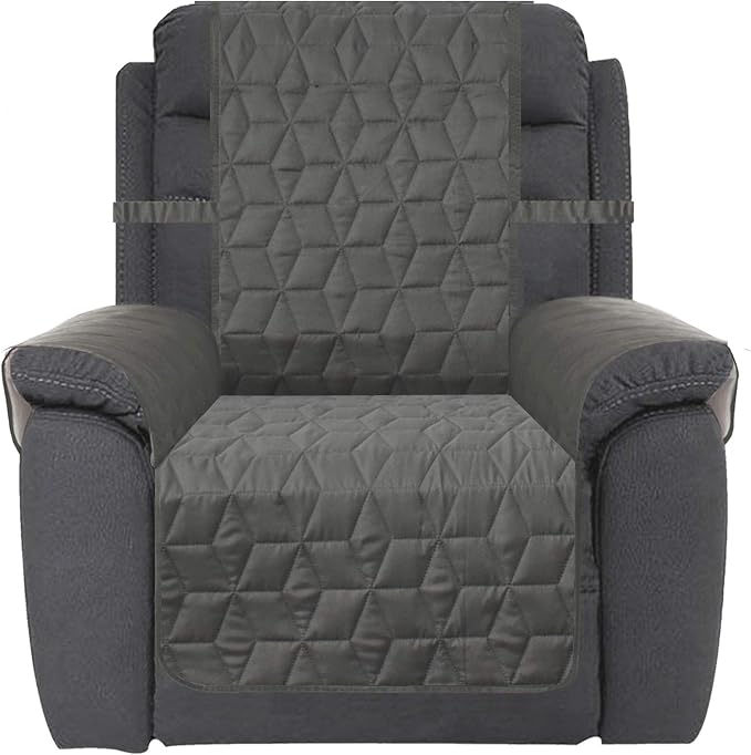 Ameritex Waterproof Nonslip Recliner Cover Christmas Decor Stay in Place, Dog Couch Recliner Cover Furniture Protector for Pets and Kids (Green, 23'') by Ameritex