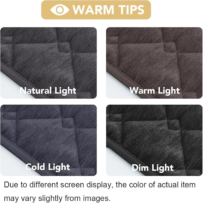 H.VERSAILTEX Couch Cover Chenille Pet Fuzzy Sofa Covers for 3 Cushion Couch Anti Slip Washable Sofa Slipcovers with Strap Soft Couch Protector Cover for Dogs Cats Kids(27.6" x 82", Grey) - Image 7