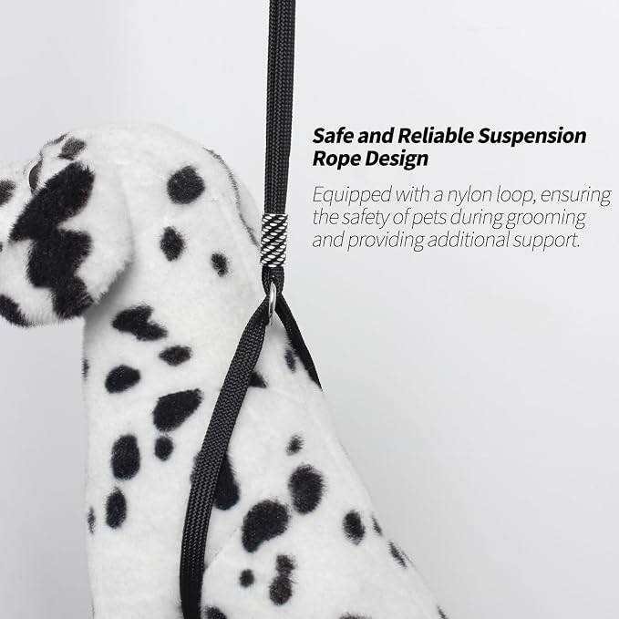 Dog Grooming Table for Dogs At-Home - 360 Rotating Medium Small Dog Grooming Table Adjustable Grooming Arm Includes Grooming Arm, Loop Noose - Image 5
