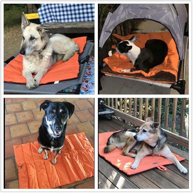 CHEERHUNTING Outdoor Dog Bed, Waterproof, Washable, Large Size, Durable, Water Resistant, Portable and Camping Travel Pet Mat - Image 2
