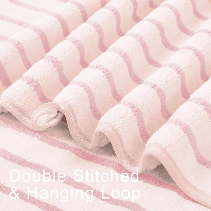 Mistyrose Bath Towels,4 Pack Pink 35"x70" Large Bath Towels Microfiber Absorbent XL Bath Sheets Super Soft Towels for Bathroom Quick Dry Oversized Shower Towels for Family Hotel Spa Gym - Image 7